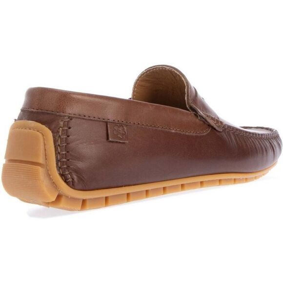 Ted Baker Alerrt Driving Loafer Shoe in Brown Chocolate 44 - Picture 2 of 16